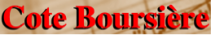Cote Boursière